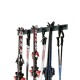 Rangement ski mural - Porte ski pour 6 paires