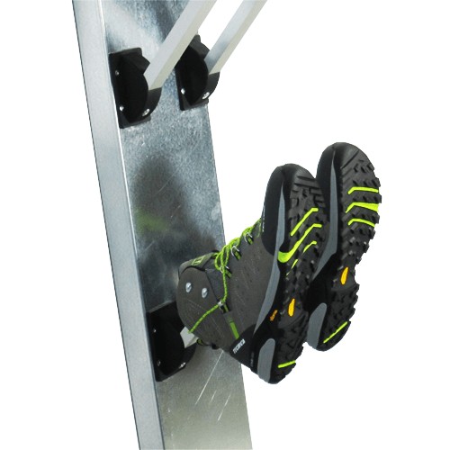 sèche et chauffe chaussures de ski - aspect zingué 5 paires - bottes