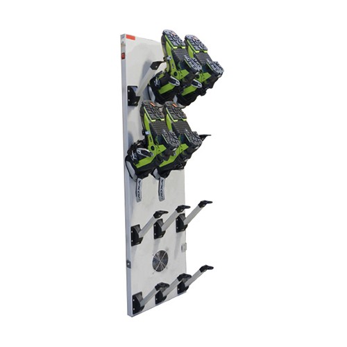 Seche et chauffe chaussure de ski à basse consommation pour 6 paires de chaussures horizontal